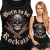 TANK TOP DAMSK HORRORI BORN TO BE A ROCKSTAR